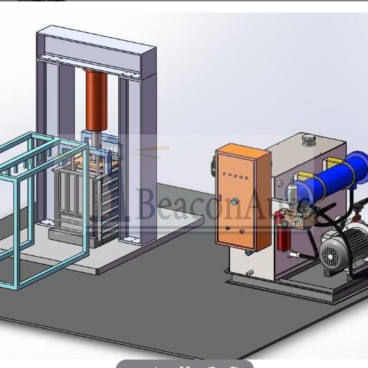隧道挖掘邊坡土層預應力雨淋試驗系統